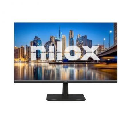 Monitor 27" Hdmi Vga Nilox Nxm272k012 Ahva 2k 100hz 1ms 300cd/m² Vesa 100x100 Negro