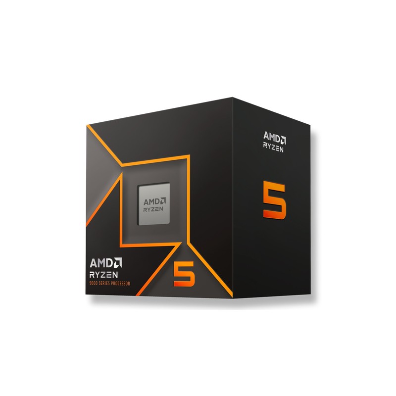 Amd ryzen 5 9600 3.8ghz 38m 6core am5 box con vent