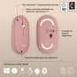RATON LOGITECH PEBBLE MOUSE M350S ROSA BLUETOOTH
