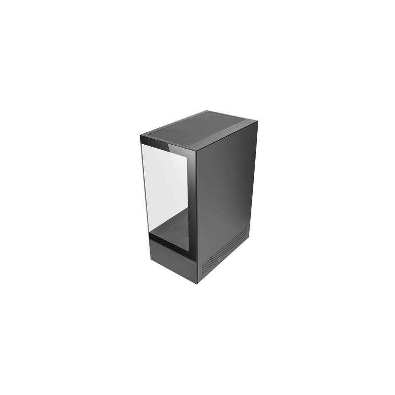 Caja Atx Semitorre Gaming Mars Gaming Mcxo Doble Cristal Templado Argb Gpu 328mm 1x3.5 3x2.5 Negro