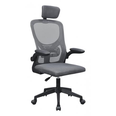 Silla Ergonomica Mars Gaming Mgcergoplus Gris Malla Transpirable Reposacabezas Y Reposabrazosajustable