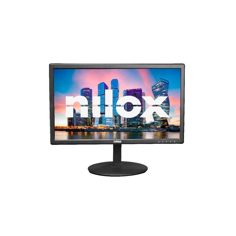 Monitor 19" Hdmi Vga Nilox Nxm19fhd02 Hd 1366x768 60hz 5ms 200cd/m² Vesa 75x75