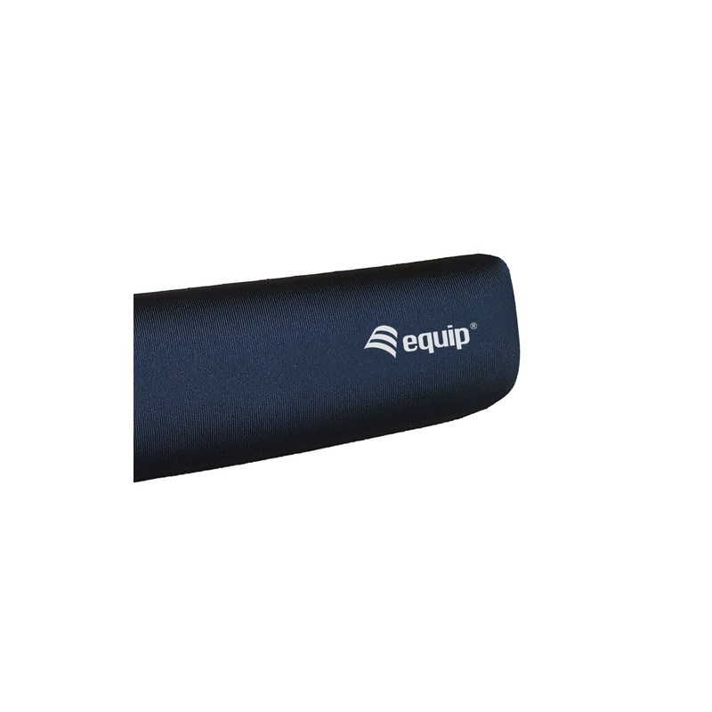 Reposamuñecas De Gel Para Teclado Equip Life Color Negro