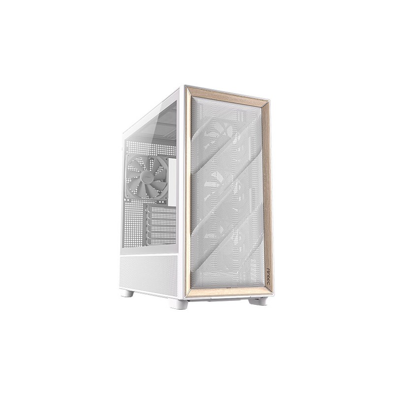 CAJA ANTEC FLUX ATX VENT 3X120MM 1X12OM REVERSE 1X140MM SIN FUENTE BLANCO