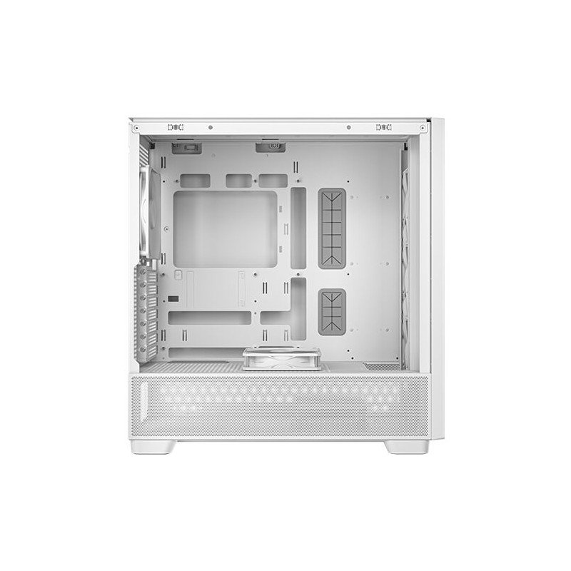 CAJA ANTEC FLUX ATX VENT 3X120MM 1X12OM REVERSE 1X140MM SIN FUENTE BLANCO