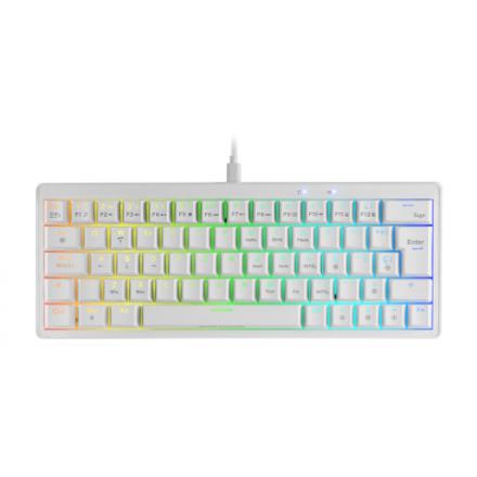 Mars gaming teclado mecánico rgb compacto 60%