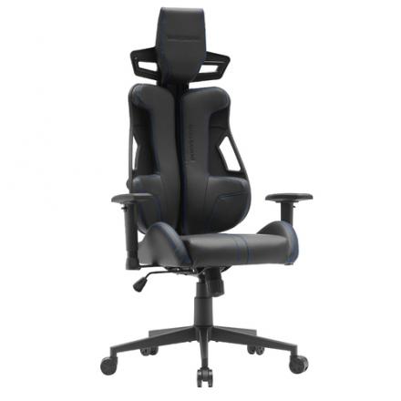 SILLA ERGONOMICA MARS GAMING MGCELITEBBL CUERO PU PISTON DE GAS CLASE 4 MAS 150Kg NEGRO COSTURAS AZ