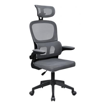 SILLA ERGONOMICA MARS GAMING MGCERGOPROBGR MALLA TRANSPIRABLE SOPORTE LUMBAR GRIS