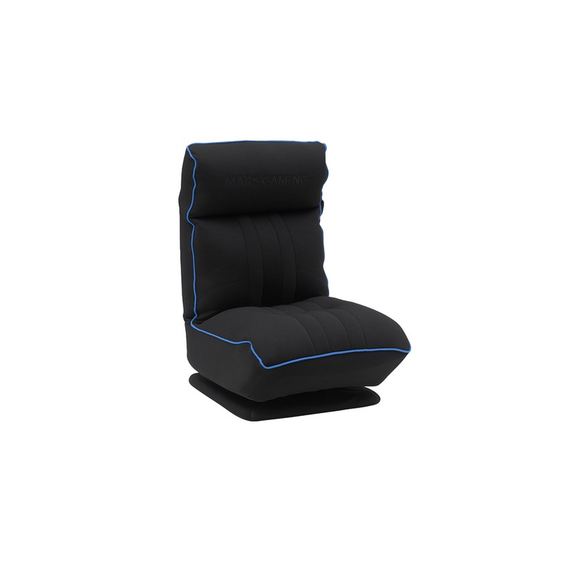 SOFA GAMING MARS GAMING MGCTHRONEBBL ESPUMA ALTA DENSIDAD ROTACION 360 AJUSTABLE NEGRO/AZUL