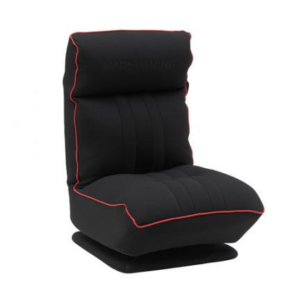 SOFA GAMING MARS GAMING MGCTHRONEBR ESPUMA ALTA DENSIDAD ROTACION 360 AJUSTABLE NEGRO/ROJO