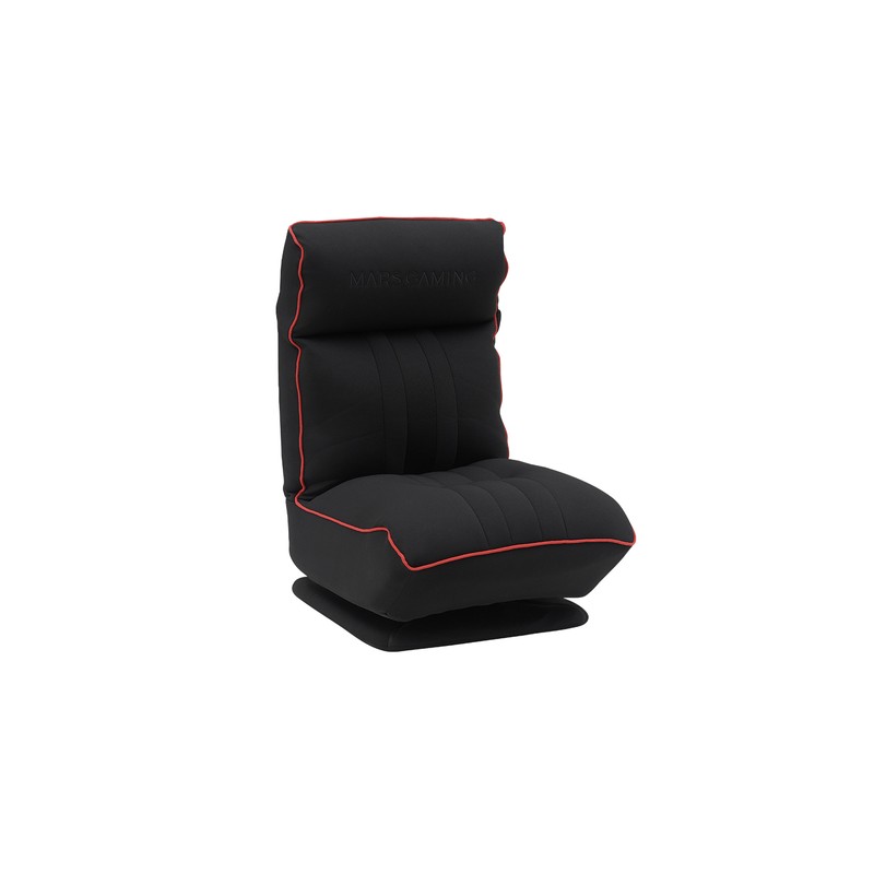 SOFA GAMING MARS GAMING MGCTHRONEBR ESPUMA ALTA DENSIDAD ROTACION 360 AJUSTABLE NEGRO/ROJO