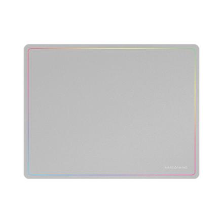 ALFOMBRILLA MARS GAMING MMP124 SUPERFICIE NANO-TEXTIL DISEÑO RAINBOW 360x260mm COLOR BLANCO