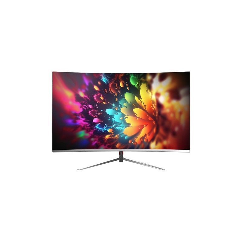 MONITOR 27" CURVO DP HDMI MARS GAMING MV27 IPS FHD 200Hz 1MS 250cd/m² 1500R VESA 100x100 BLANCO