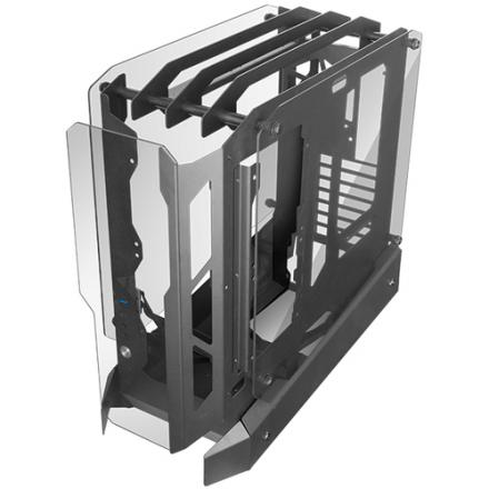 CAJA ATX SEMITORRE GAMING MARS GAMING MCEDGE DISEÑO OPEN AIR CRISTAL TEMPLADO GPU 390mm 1x3.5 3x2.5