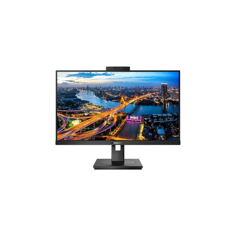 MONITOR 24" DP HDMI DVI-D VGA PHILIPS 242B1H/00 IPS FHD 75hz 4ms 300cd VESA 100x100 2x2W WEBCAM NEGR