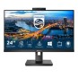 MONITOR 24" DP HDMI DVI-D VGA PHILIPS 242B1H/00 IPS FHD 75hz 4ms 300cd VESA 100x100 2x2W WEBCAM NEGR