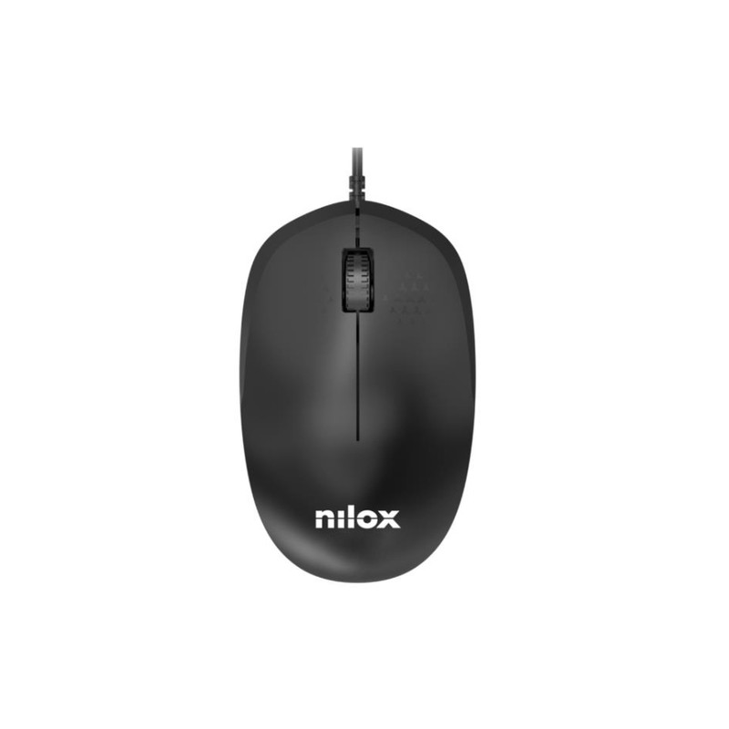 Nilox ratón mousb1012 2400 dpi usb