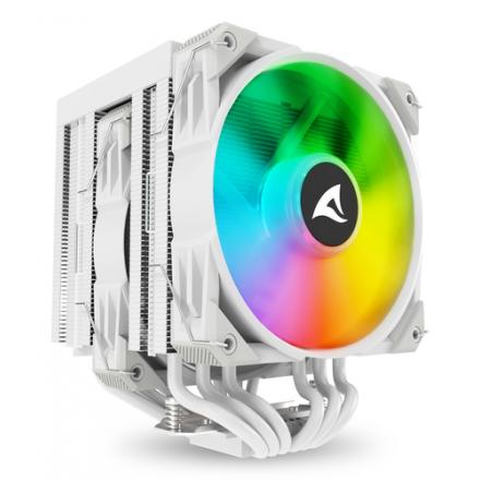 VENTILADOR CPU SHARKOON A60 RGB 120MM BLANCO