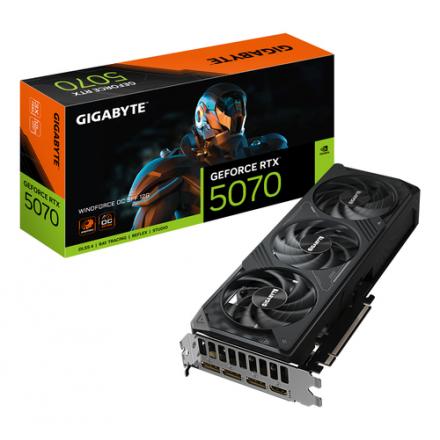 TARJETA GRAFICA GIGABYTE RTX 5070 WINDFORCE 12GB