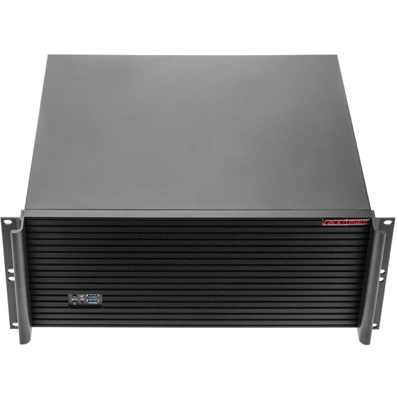Caja rack 19" IPC ATX 4U 5x3.5" fondo 390mm