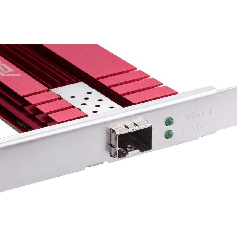 ASUS XG-C100F, Tarjeta de Red PCIe 10 gigabit con Puerto SFP+