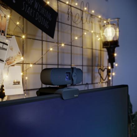 WEBCAM HAMA C-400 FHD CAMPO DE VISION 70º ROTACION 360º TAPA PARA EL OBJETIVO