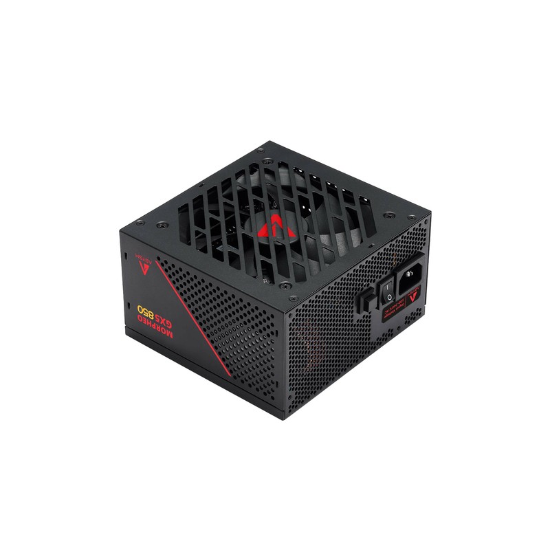 FUENTE DE ALIMENTACION MODULAR ABYSM 850W AB218501 MORPHEO GX5 80 PLUS GOLD APFC COLOR NEGRO