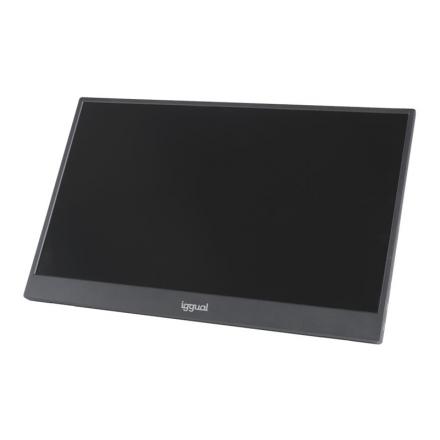 Iggual monitor portátil 15,6" ips fhd con funda