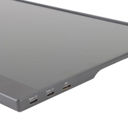 Iggual monitor portátil 15,6" ips fhd con funda