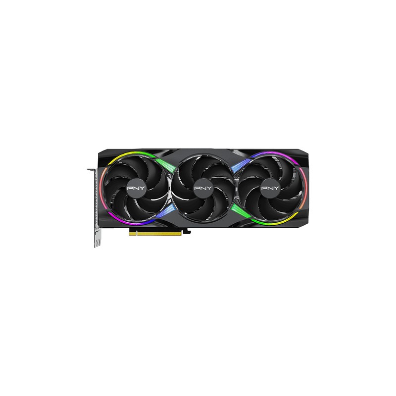 TARJETA GRÁFICA PNY RTX 5070 Ti 16GB ARGB OVERCLOKED TRIPLE FAN PLUS DLSS 4