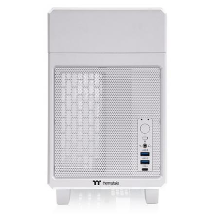 CAJA THERMALTAKE TR100 MINI-ITX USB 3.2 Type-C x 1 USB 3.0 x 2 SN FUENTE BLANCO