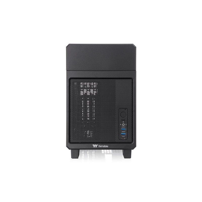 CAJA THERMALTAKE TR100 MINI-ITX USB 3.2 Type-C x 1 USB 3.0 x 2 SN FUENTE NEGRO