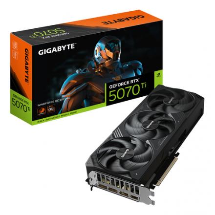 TARJETA GRA?FICA GIGABYTE RTX 5070TI WINDFORCE OC SFF 16GB