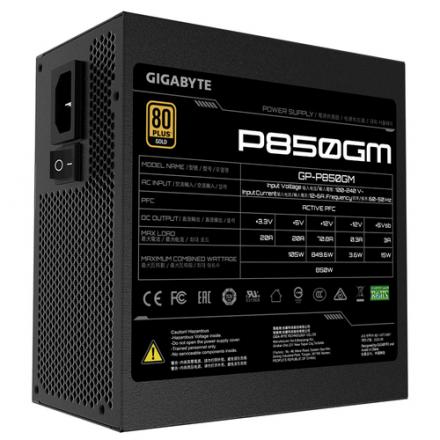 FUENTE ALIMENTACION GIGABYTE GP-P850GM 850W 80+ GOLD