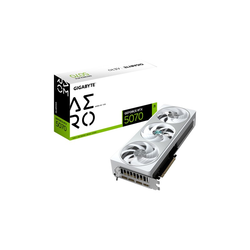 TARJETA GRAFICA GIGABYTE RTX 5070 AERO OC 12GB