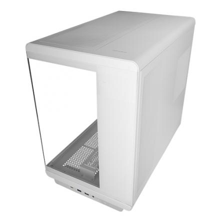 CAJA ATX SEMITORRE GAMING MARS GAMING MCREV CRISTAL TEMPLADO GPU 420mm 1x3.5 2x2.5