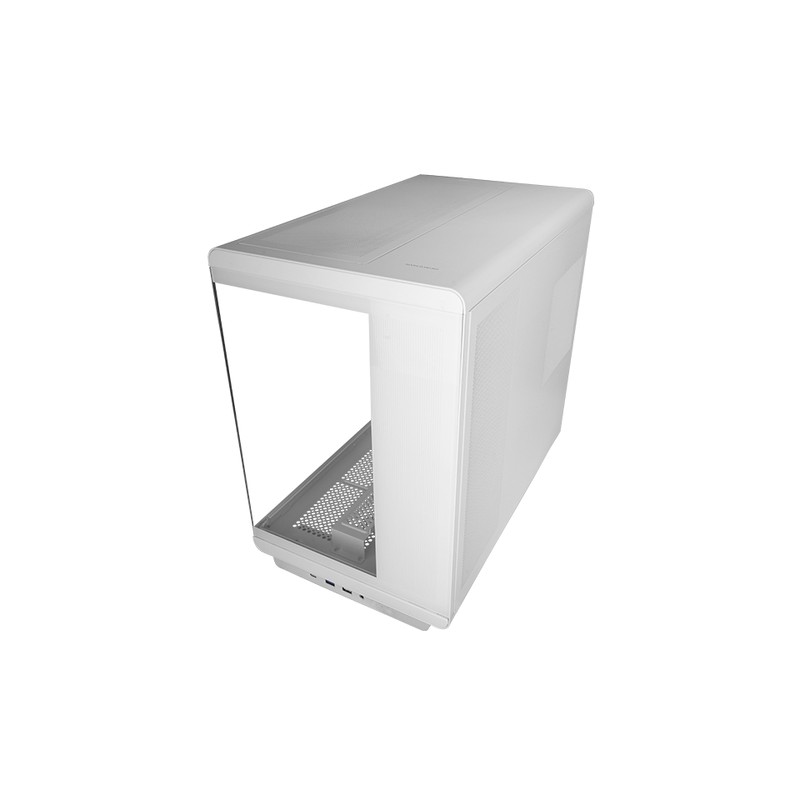 CAJA ATX SEMITORRE GAMING MARS GAMING MCREV CRISTAL TEMPLADO GPU 420mm 1x3.5 2x2.5