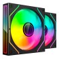 KIT 2xVENTILADOR INTERNO ARGB MARS GAMING MF3DPROX2 NEGRO 120mm ARGB 360º PWM