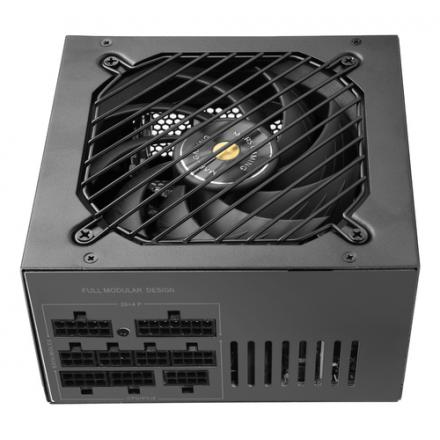FUENTE DE ALIMENTACION MARS GAMING 750W MODULAR ATX 80+ BRONZE 140mm SILENT NEGRO