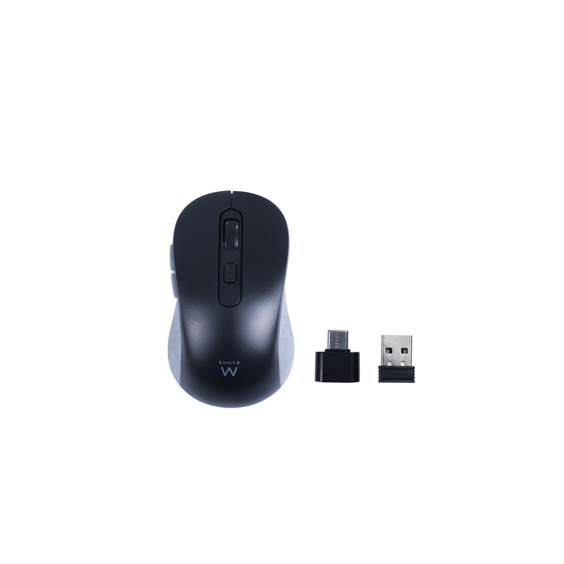 Ewent ew3204 ratón inalámbrico 2.4ghz click silen
