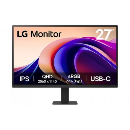 Lg 27u631a-b monitor 27" ips qhd 100hz hdmi usb-c