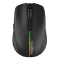 Coolbox gaming ratón w01 1600dpi inalámbrico negr
