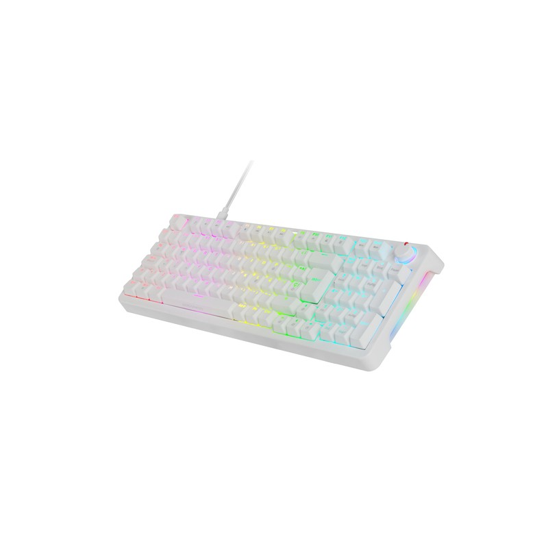 Mars gaming teclado mkprowbes blueswitch rgb white