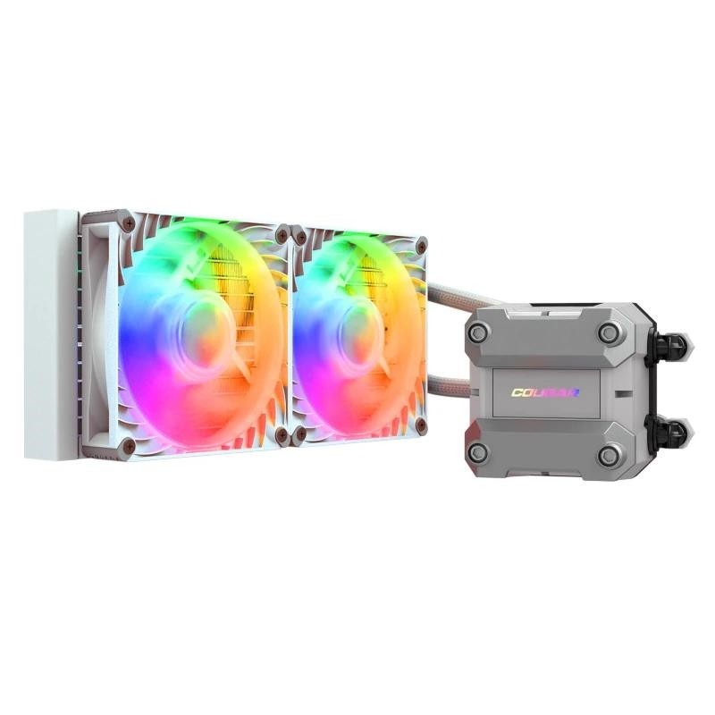 Cougar poseidon ultra 240 argb blanco