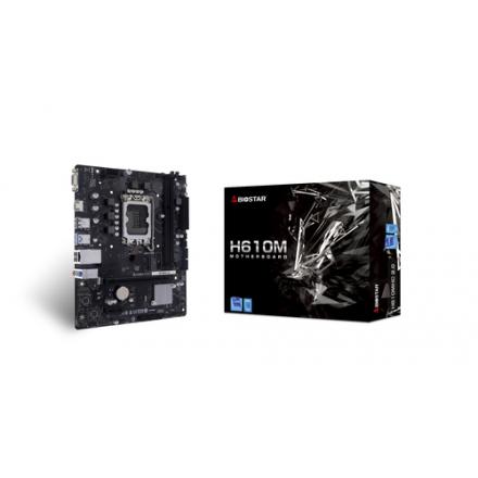 Biostar placa base h610mhc 2.0 ddr4 matx lga1700