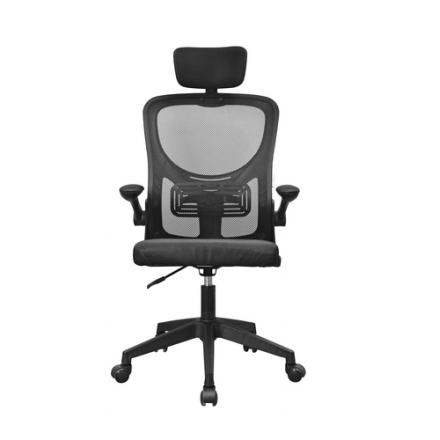 SILLA ERGONOMICA MARS GAMING MGCERGOPLUSBK NEGRO MALLA TRANSPIRABLE REPOSACABEZAS Y REPOSABRAZOS