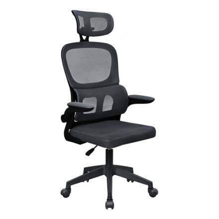 SILLA ERGONOMICA MARS GAMING MGCERGOPROBK MALLA TRANSPIRABLE SOPORTE LUMBAR GRIS