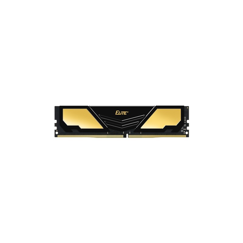 DDR4 TEAMGROUP ELITE HEATSINK 16GB 3200 NEGRO / DORADO