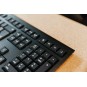 Cherry teclado inalámbrico kw 3000 negro