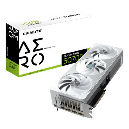 TARJETA GRA?FICA GIGABYTE RTX 5070TI AERO OC 16GB